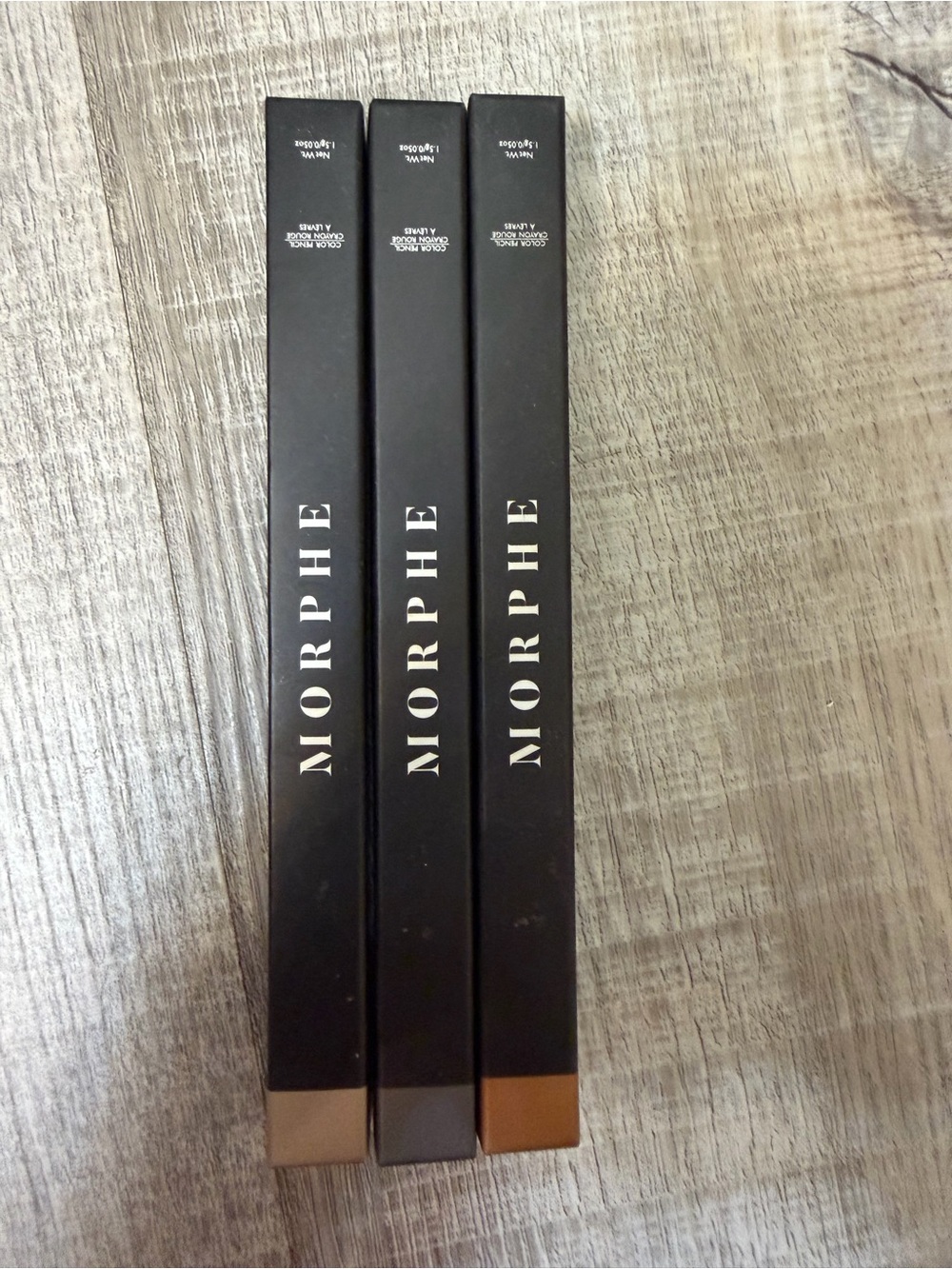 Morphe Lip Pencil 3-Piece Set –NEW/Unused